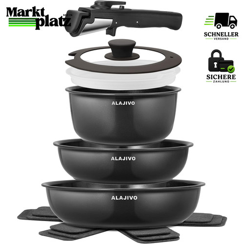 Topfset teilig mit - topfset, 9-teilig