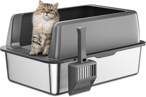 Edelstahl katzenklo - katzenklo,