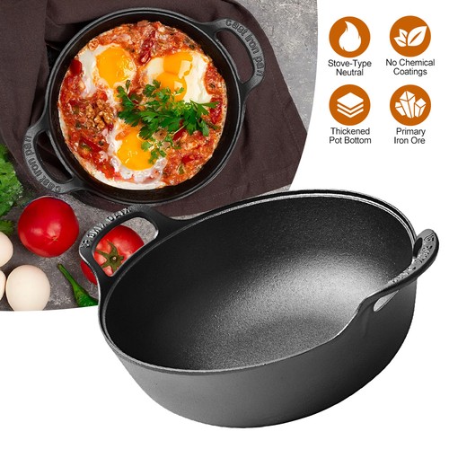 Gusseisen wok - gusseisen,