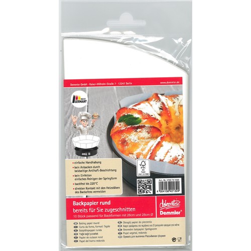 10er backpapier zuschnitte - 10er,