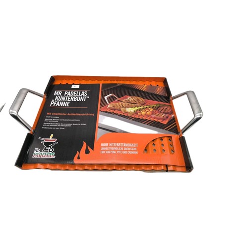 Grillpfanne eckig emailierte