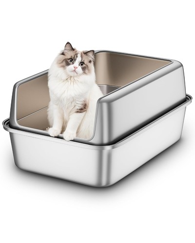 Katzenklo edelstahl groß xxl - groß,