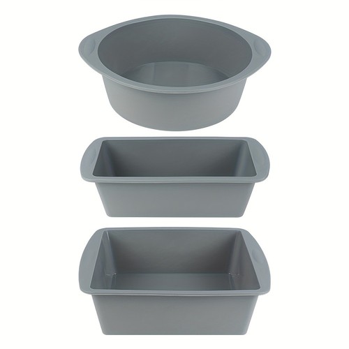 3er set silikon backformen - 3er-set, silikon-backformen