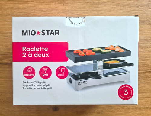 Mio star raclette deux - star, à
